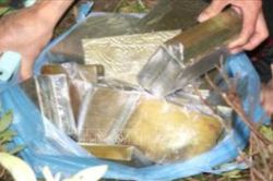 Nghệ An: Truy bắt nhóm đối tượng bỏ lại 30 bánh heroin bỏ trốn