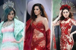 Khánh Vân liên tục biến hóa trên sàn runway: Xứng danh Best Catwalk Hoa hậu Hoàn vũ Việt Nam!
