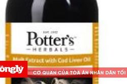 Thu hồi dầu gan cá tuyết bị nhiễm nấm mốc