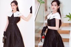 Lê Âu Ngân Anh khoe trọn vẻ thanh xuân ngọt ngào với style cổ điển