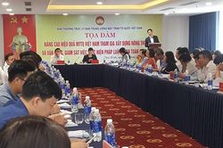 Nâng cao hiệu quả Mặt trận tham gia xây dựng nông thôn mới