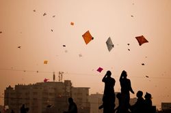 Lễ hội thả diều độc đáo ở Ấn Độ