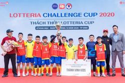 Thành Vinh Kids là đội tiếp theo tham dự vòng chung kết Thách thức Lotteria Cup 2020