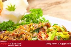 Dê xào sả ớt: Món ngon dễ làm giúp đổi vị cho bữa cơm gia đình