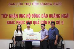 Bão số 9: Quảng Ngãi tiếp nhận hơn 63 tỷ đồng hỗ trợ người dân