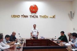 Ngăn dòng tìm người mất tích ở Rào Trăng 3 sau khi bão số 10 đi qua