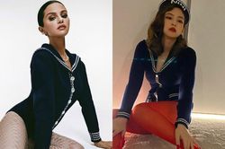 Pha đụng hàng cực hot của Jennie BLACKPINK với Selena Gomez: Ảnh điện thoại vs ảnh tạp chí