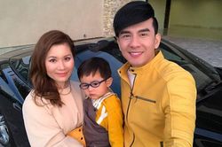 Đan Trường sang Mỹ gặp vợ con sau 8 tháng