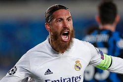 Trung vệ Ramos ghi bàn 100 cho Real Madrid, hơn Messi mùa này