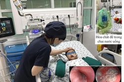 Cứu sống bé trai 3 tuổi ở miền Tây uống nhầm hóa chất