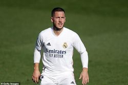 'Bom tấn' Eden Hazard lại gặp hạn ở Real Madrid