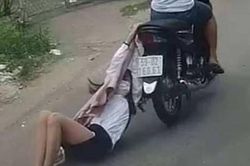 Đã bắt được nghi phạm cướp giật, kéo lê cô gái hàng trăm mét