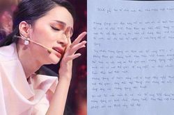 Hé lộ bức thư tay Hương Giang xin rút khỏi Hoa hậu Việt Nam