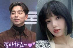 Gong Yoo 'cười tít mắt' khi là hình mẫu lý tưởng của Lisa (BlackPink)