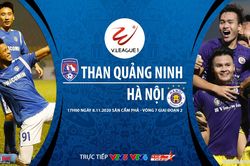 Soi kèo nhà cái Than Quảng Ninh vs Hà Nội . Bóng đá Việt 2020. Trực tiếp VTV