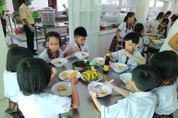 Khẩu phần ăn 'bèo bọt' trường Trần Thị Bưởi: Công khai thực đơn... hết khuất tất