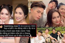 Bị fan chê vô tâm, Hòa Minzy lên tiếng: 'Tôi bênh vực làm gì khi chị Hương Giang đã biết sai'
