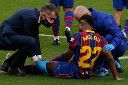 Ansu Fati chấn thương: Chiến bại của Barcelona