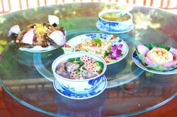Bữa cỗ đặc biệt, các món chế từ sen ở Ninh Bình