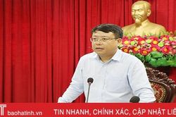 Bí thư Thành ủy Hà Tĩnh: Lựa chọn danh mục kỹ càng, bố trí nguồn vốn đầu tư công hợp lý