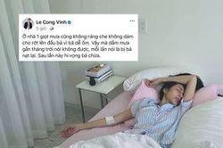 Công Vinh xót xa khi vợ bị bệnh sau đợt cứu trợ miền Trung