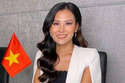 Hoa Thái tự tin 'bắn' Tiếng Anh ở vòng phỏng vấn, đề cao thông điệp bảo vệ môi trường tại Miss Earth 2020