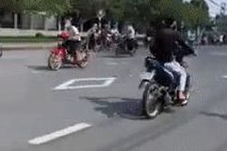 Clip: Nhóm thanh niên nẹt pô, đua xe gây náo loạn đường phố, cảnh quay hậu quả mới khiến dân tình chú ý