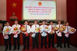 Hai Phó Bí thư Tỉnh ủy làm Chủ tịch HĐND, Chủ tịch UBND tỉnh Hậu Giang