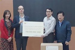 Hỗ trợ ngành giáo dục và người dân vùng ngập lụt