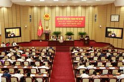 HĐND thành phố Hà Nội xem xét điều chỉnh kế hoạch đầu tư công