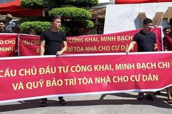 Chuyển cơ quan điều tra nếu chủ đầu tư cố tình chiếm đoạt quỹ bảo trì chung cư
