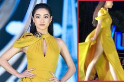 Lương Thùy Linh suýt lộ vòng 3 khi diễn vedette, fan ngây ngất vì khoảnh khắc hút hồn