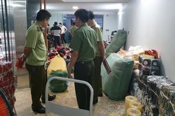 Quảng Ninh: Nhiều sản phẩm mỹ phẩm, thời trang nhập lậu bị bắt giữ