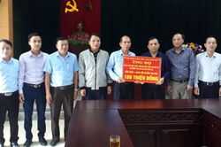 Hỗ trợ hội viên, nông dân Nghệ An bị thiệt hại do lũ lụt