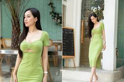 Ngắm bộ sưu tập trang phục gam màu nổi bật của Mai Phương Thúy