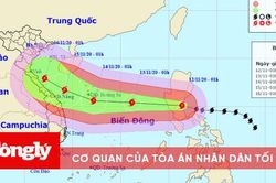 Bão số 13 hướng vào Hà Tĩnh - Quảng Nam