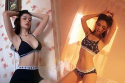 Ngọc Trinh, Chi Pu lả lơi với nội y gợi cảm, đẹp lấn át cả sao ngoại khi đụng hàng