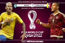Soi kèo nhà cái Brazil vs Venezuela. Vòng loại World Cup 2022 khu vực Nam Mỹ