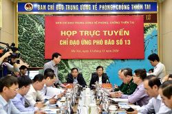 Bão số 13 rất khó dự báo, phải hết sức cảnh giác
