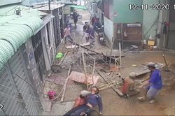 TP. HCM: Sập giàn giáo công trình khiến 3 công nhân bị thương