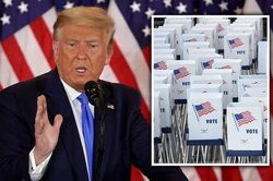 Ông Trump tố bị 'cướp' 2,7 triệu phiếu bầu, vài trăm nghìn phiếu chuyển sang ông Biden