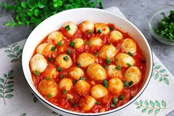 Trứng chim cút sốt cà chua, món ngon đảm bảo bạn chưa thử