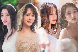 Sao Hoa ngữ mặc váy cưới: Dương Tử như công chúa nhưng danh nữ hoàng lại thuộc về Địch Lệ Nhiệt Ba