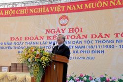 Thường trực Ban Bí thư Trung ương Trần Quốc Vượng: Đồng lòng xây dựng nông thôn ngày càng văn minh