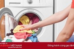 Sai lầm phổ biến làm tốn tiền mua quần áo lại mất phí sửa máy giặt