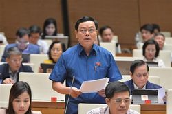 Đại biểu Quốc hội Hoàng Đức Thắng tham gia ý kiến vào dự thảo Luật Phòng, chống ma túy (sửa đổi)