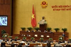 Quốc hội tập trung cho công tác xây dựng pháp luật