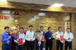 Nghĩa Đàn bổ nhiệm 3 cán bộ lãnh đạo cơ quan cấp huyện