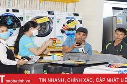 Hàng điện tử, gia dụng 'giá sốc' phục vụ người dân Hà Tĩnh sau lũ