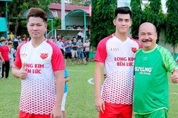 Lâm Vũ, Hoàng Sơn tổ chức trận bóng gây quỹ, quyên góp hơn 300 triệu ủng hộ miền Trung